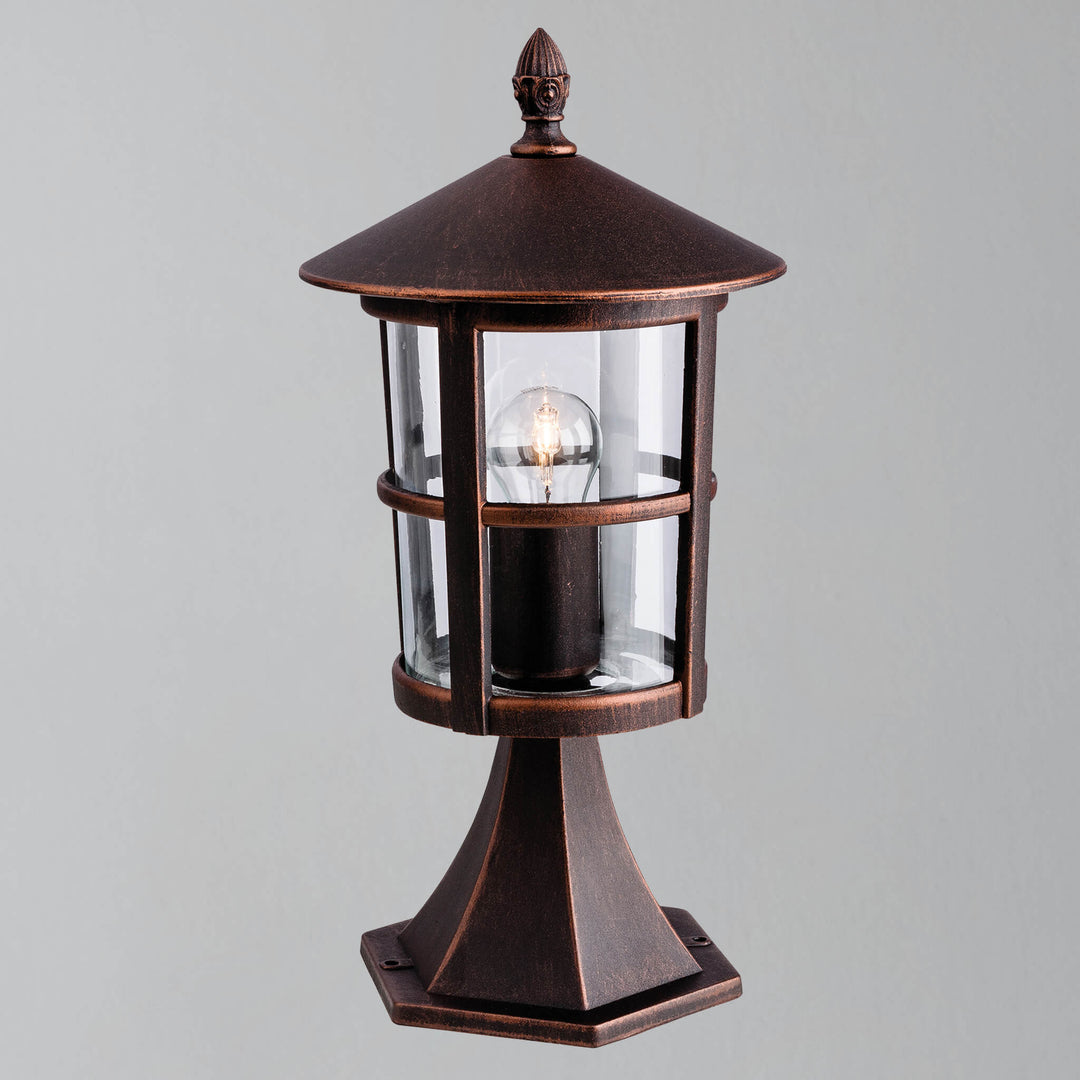 PD23 Primitive Coach Lantern Lamp (Electric) – Old Farmhouse