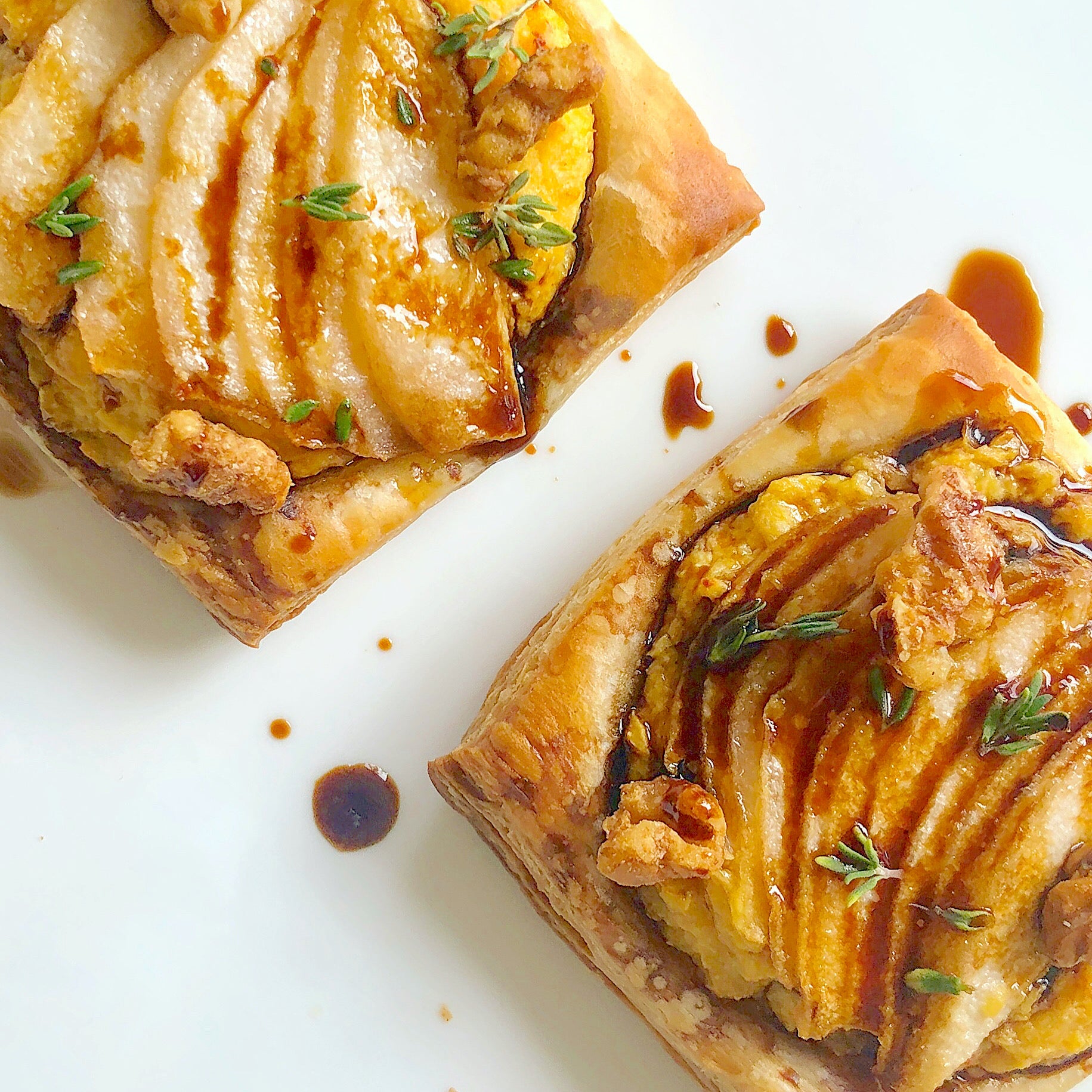 pear and squash tart