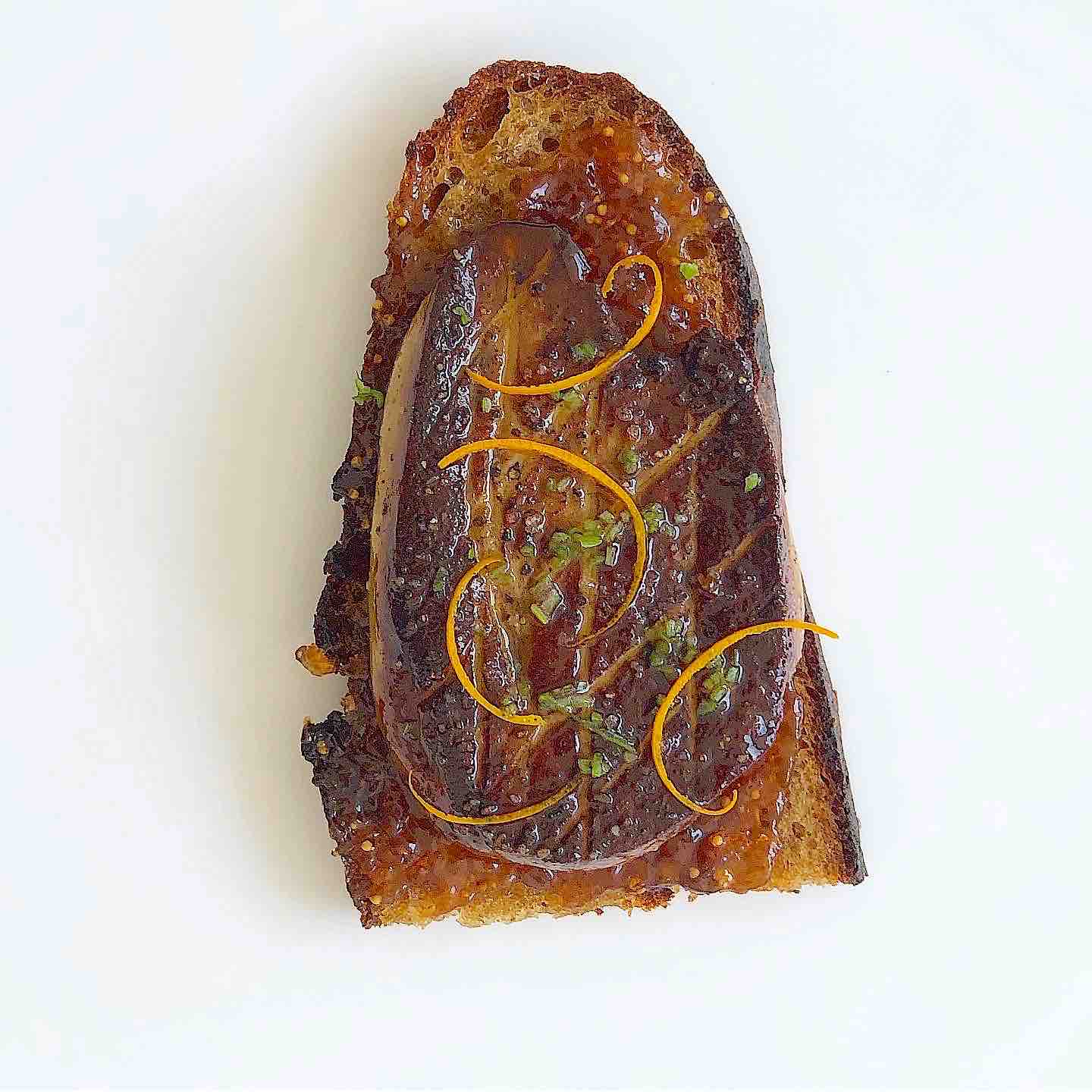 foie gras and fig