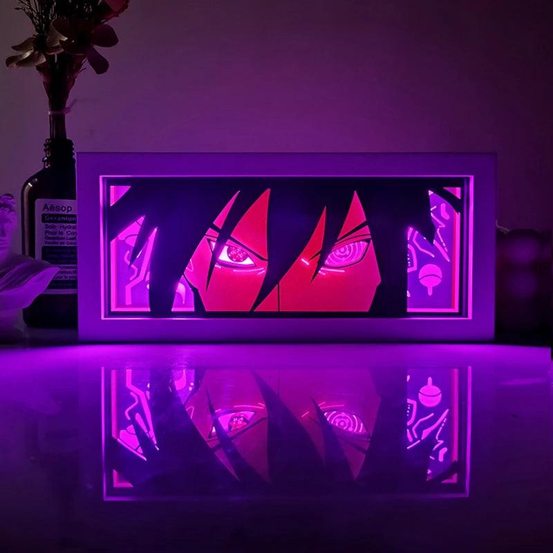 Tableau Led Sasuke Allumer
