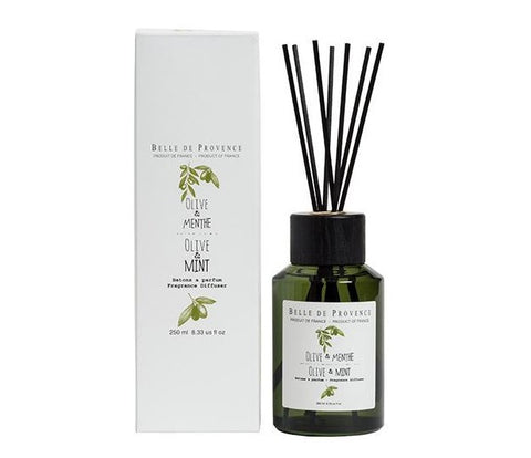 Belle de Provence Olive & Mint Fragrance Diffuser