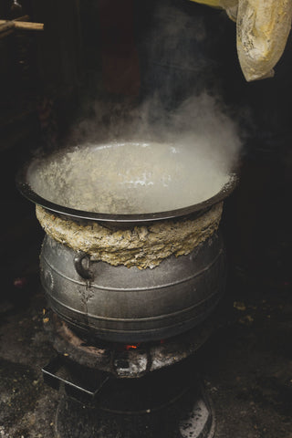 Traditional cauldron used for boiling (Pexel Image)
