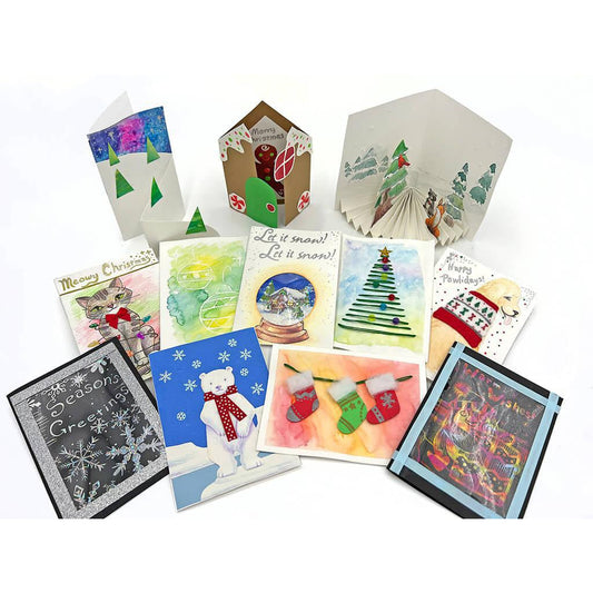 Kids Christmas Craft Ornaments Arts Box - I Create Art Box