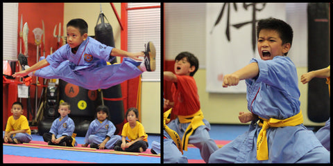 Kids martial arts classes.