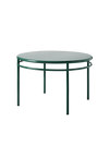 T37 Round table - Vert Mousse / 120 x 120