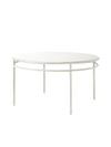 T37 Round table - Blanc pur / 140 x 140