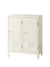 B2 Locker storage - Oyster white