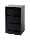 CC3 Filing cabinet - Jet black