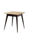 55 Table - Brun Noir / 70 x 70
