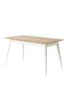 55 Table - Pure white / 140 x 80