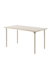 Patio Table - Grey Beige / 140 x 80