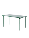 Patio Table - Moss green / 140 x 80
