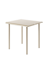 Patio Table - Grey Beige / 75 x 75