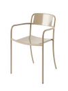 Patio Solid Armchair - Grey Beige