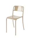 Patio Solid Chair - Grey Beige