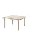 Patio Coffee Table - Grey Beige / 75 x 75