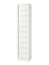 CC10 Filing cabinet - Pure white