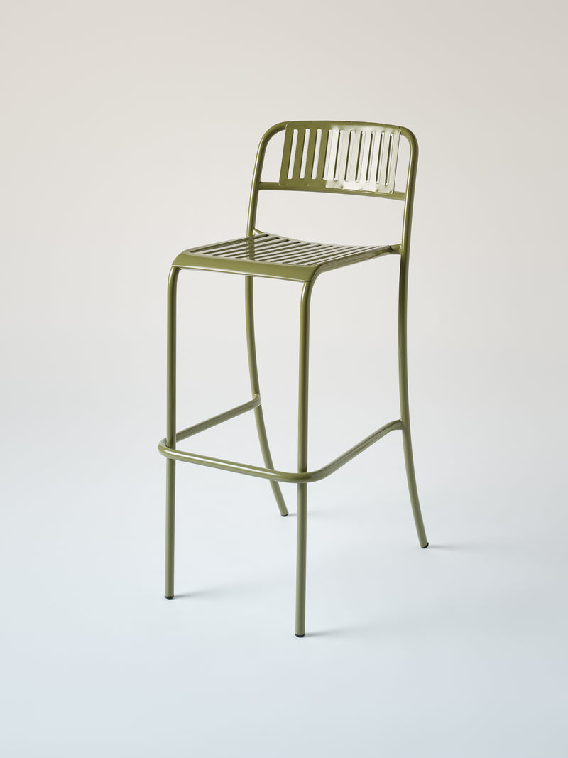 Patio Slatted High Chair