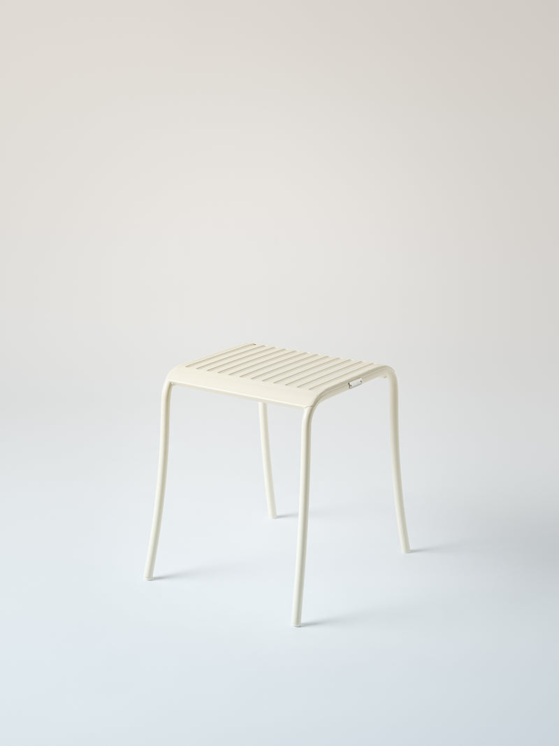 Patio Slatted Stool