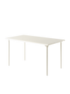 Patio Table - Oyster White / 140 x 80