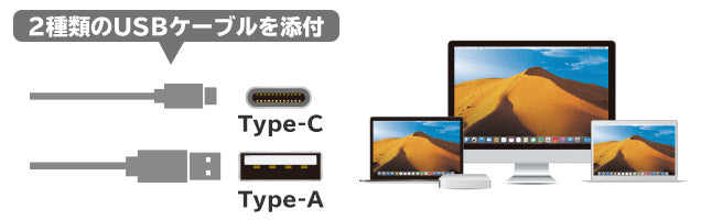 Mac用外付けDVDドライブ ポータブル USB3.1 Gen1（USB3.0） Type-C対応 グレー [LDR-PVB8U3MGY] – 秋葉館