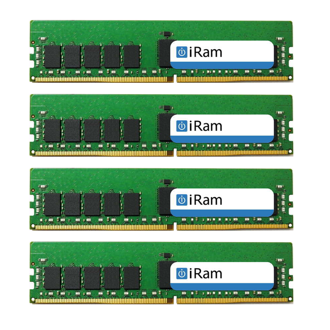 iRam製 DDR4 ECCメモリ 2933MHz 128GB（32GBｘ4枚セット） [288-2933 