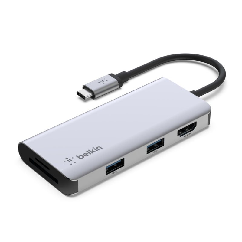 USB-C 5-in-1マルチポートアダプターハブ [AVC007BTSGY] – 秋葉館