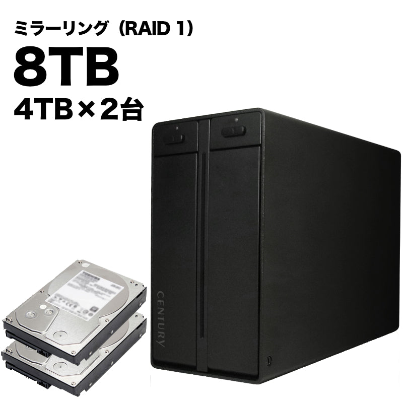 林檎派 Macbeth 2Bay2 ミラーリングモデル 8TB [RGH35M2B2-M8T1] – 秋葉館