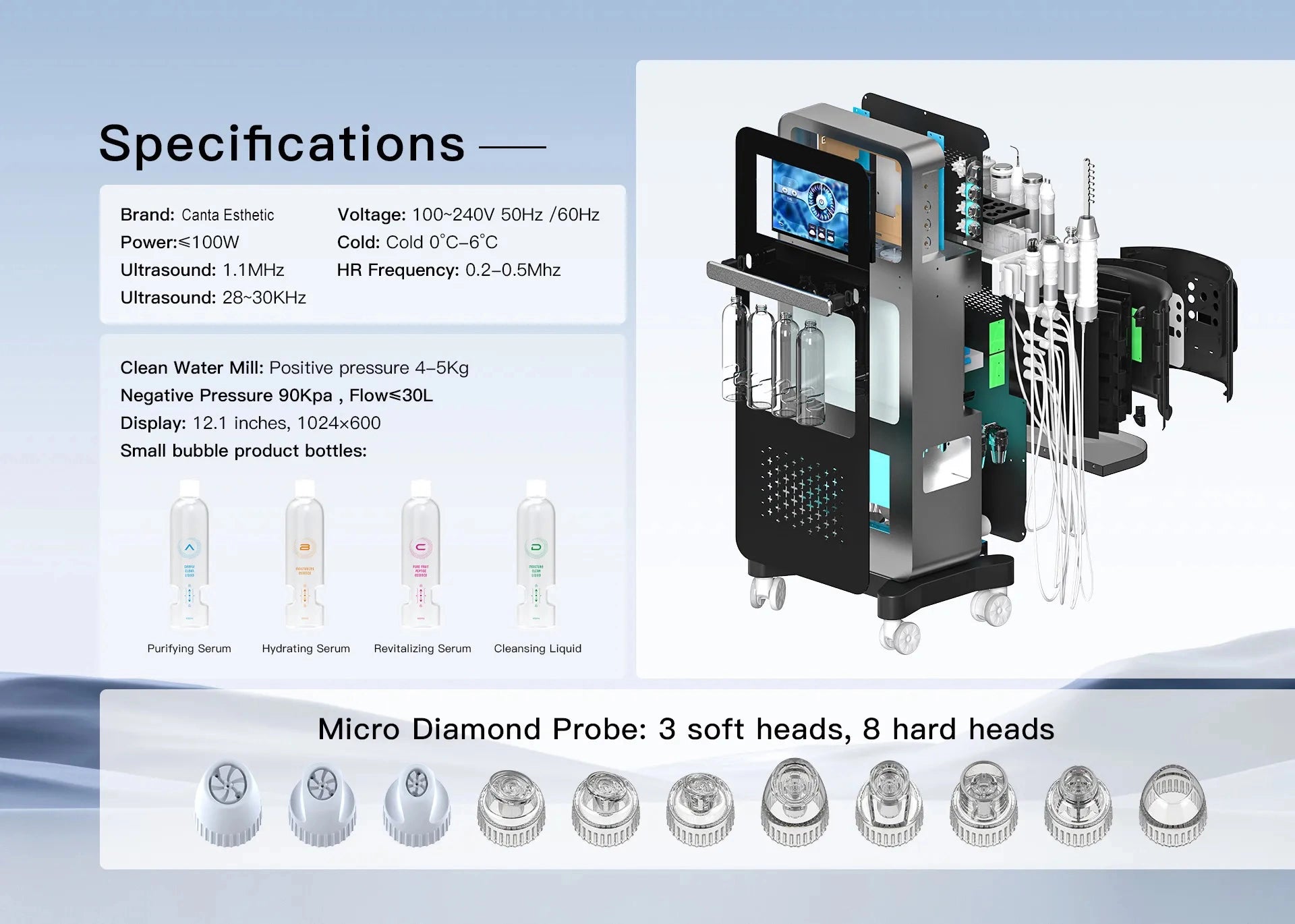 17 in 1 Hydra Skin Care System Facial Machine Queen 4
