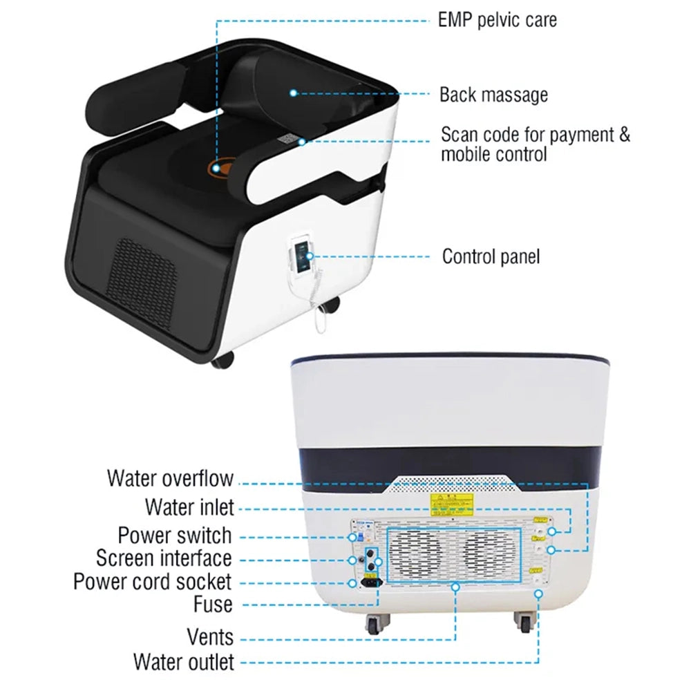 EMSchair Machine d'entraînement des muscles du plancher pelvien 3