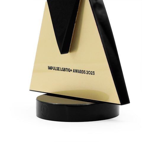 Impulse Awards LGBTIQ+ 2023 trofeo de Obsidiana