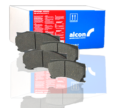 Alcon Mono4 Brake Pads (4 PADS) — Alcon Brake Kits
