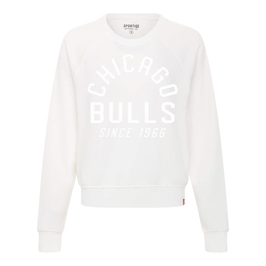 Chicago Bulls Sportiqe Olsen Black Hooded Sweatshirt – Official