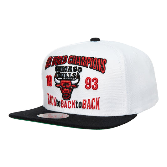 Chicago Bulls Mitchell & Ness Paintbrush Snapback – Official