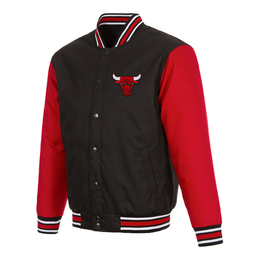 Starter Chicago Bulls Home Team Half-Zip Jacket XL / Bulls Red Mens Outerwear