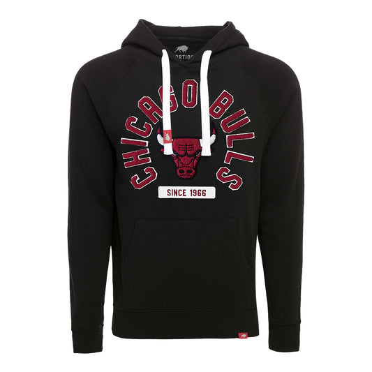 Chicago Bulls Sportiqe Olsen Script Hooded Sweatshirt