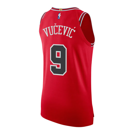 Unisex Nike Nikola Vucevic Red Chicago Bulls Swingman Jersey - Icon Edition