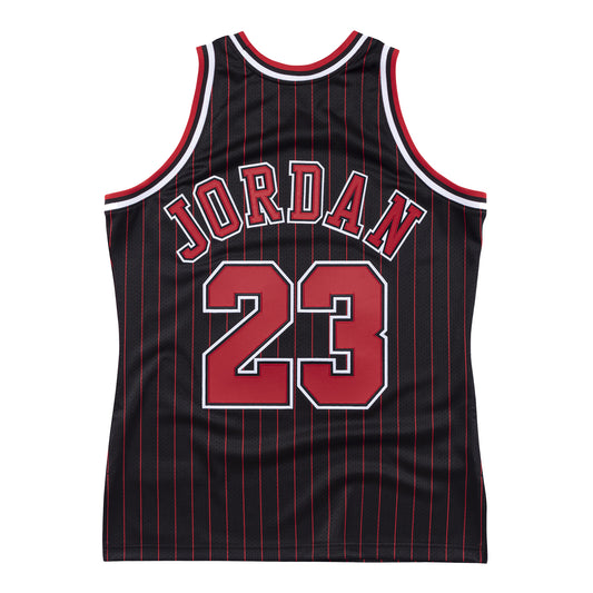 Mitchell & Ness Men's 1991 Chicago Bulls Michael Jordan #23 Hardwood Classics Authentic Jersey, XL, Red