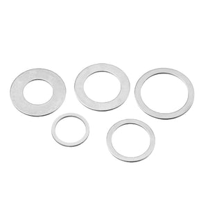 Drillpro 16mm-30mm Circular Saw Blade Reduction Ring TCT Carbide Cutting Disc Conversion Ring Woodworking Tools