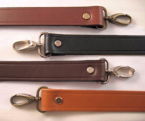 wide leather purse straps