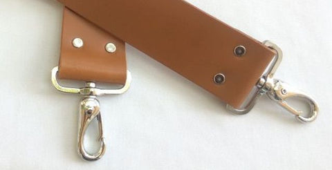 wide leather purse straps