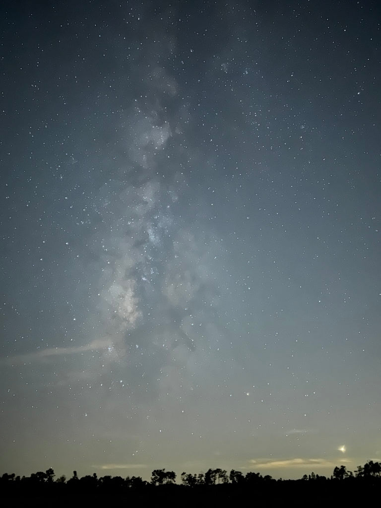 Milky Way image taken with an iPhone