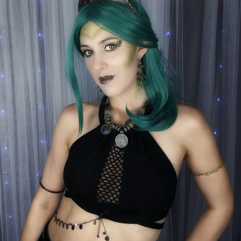 dark mermaid cosplay