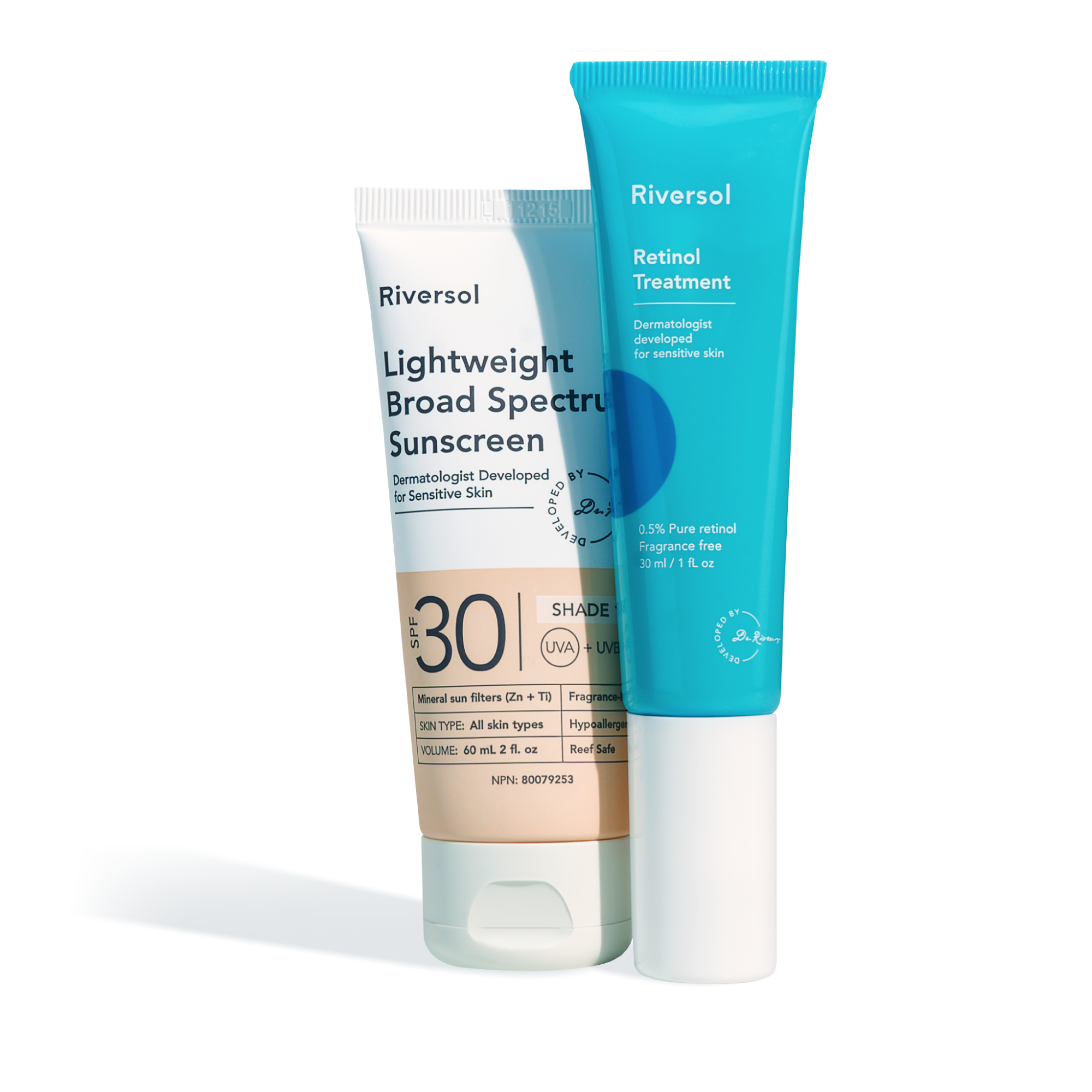 Retinol Treatment + Sunscreen Duo - Riversol product image