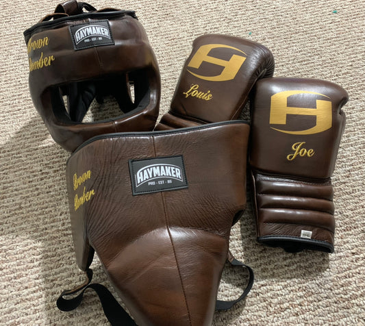 PRO ELITE EDITION | SPARRING SET | 100% LEATHER – HAYMAKER BOXING