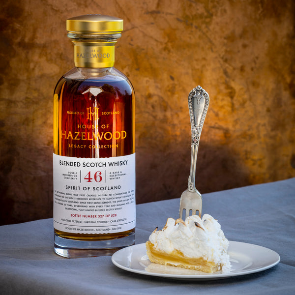 The Spirit of Scotland whisky and food pairing of lemon meringue pie