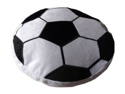 plush soccer ball pillow