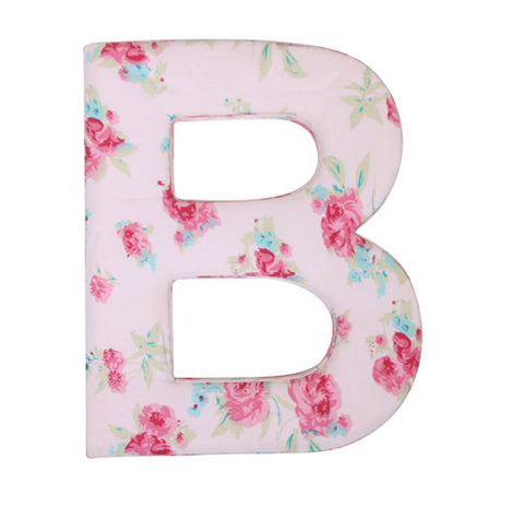 Girl Nursery Fabric Wall Letters - Pink Polka Dot – Fun Rooms For Kids
