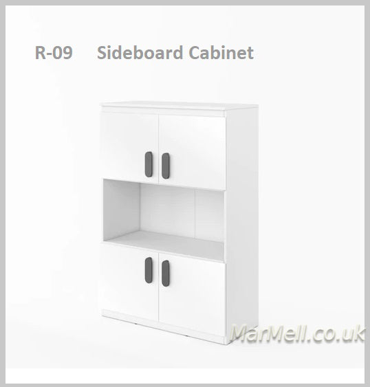 R09, Sideboard Cabinet, cabinet, cupboard, storage, closet, bedroom cabinet, storage with doors, marmell
