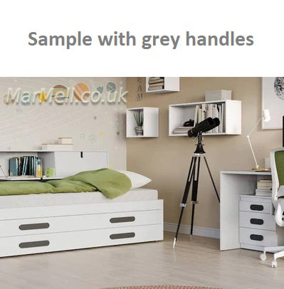 Set RP4 colour sample, grey handles, marmell